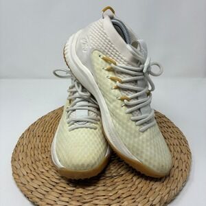 Adidas Dame 4 Damian Lillard Basketball Shoes Men's 8.5 White Gum BY4496 Legacy